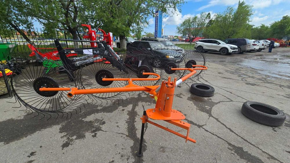 Грабли-ворошилки колесно-пальцевые 4-5 колес, пр-во Россия