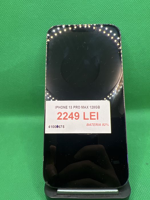 Iphone 13 Pro Max 128GB, bateria 82%, Lazar Amanet Crangasi, 410006