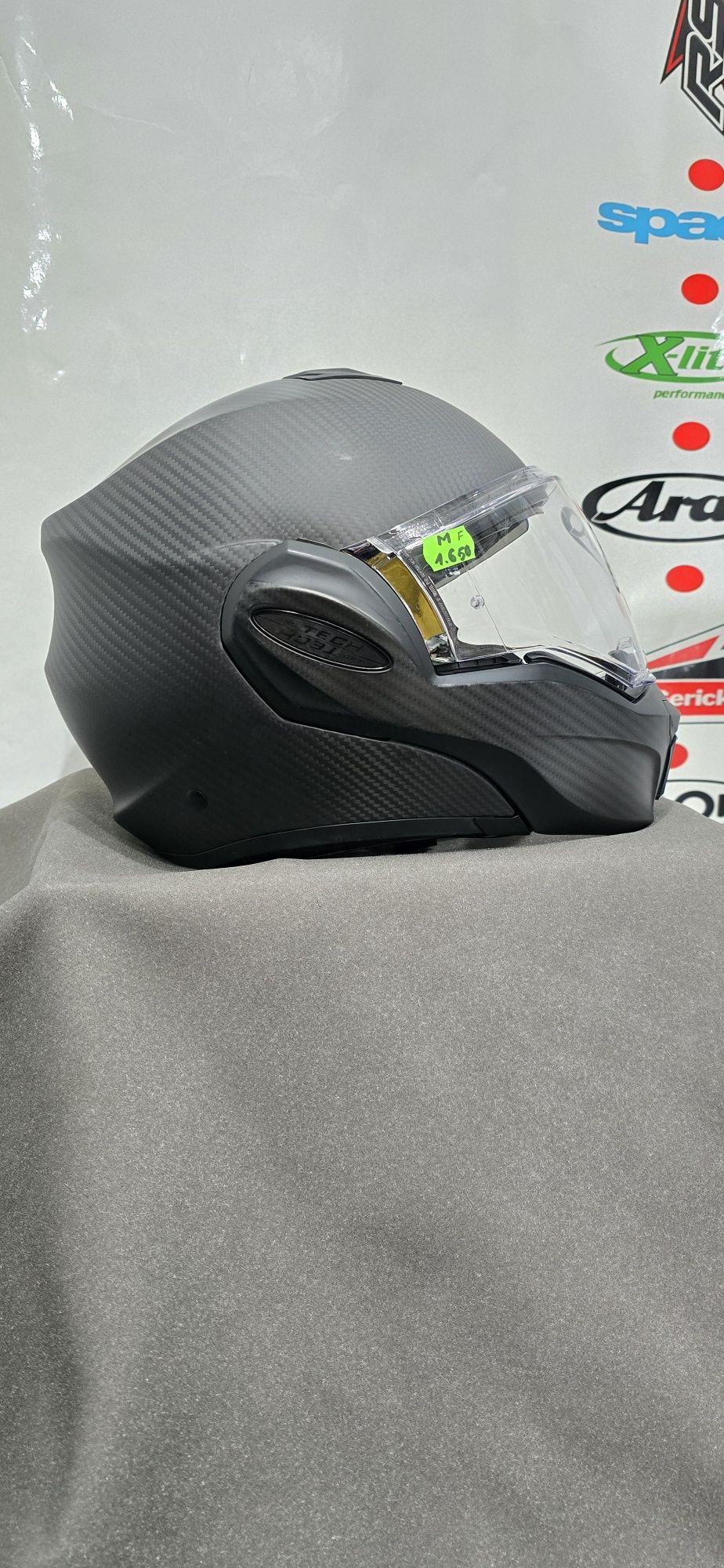 Cască moto modulară Scorpion Exo Tech Carbon M