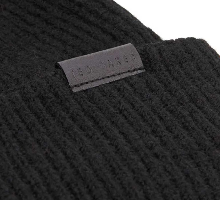 Мъжка черна шапка Ted Baker НОВА!