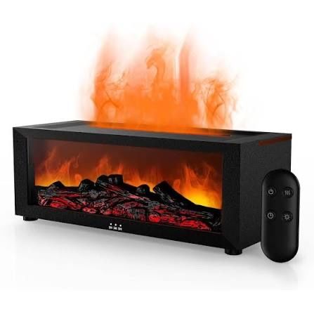 Umidificator Semineu cu efect de flacara