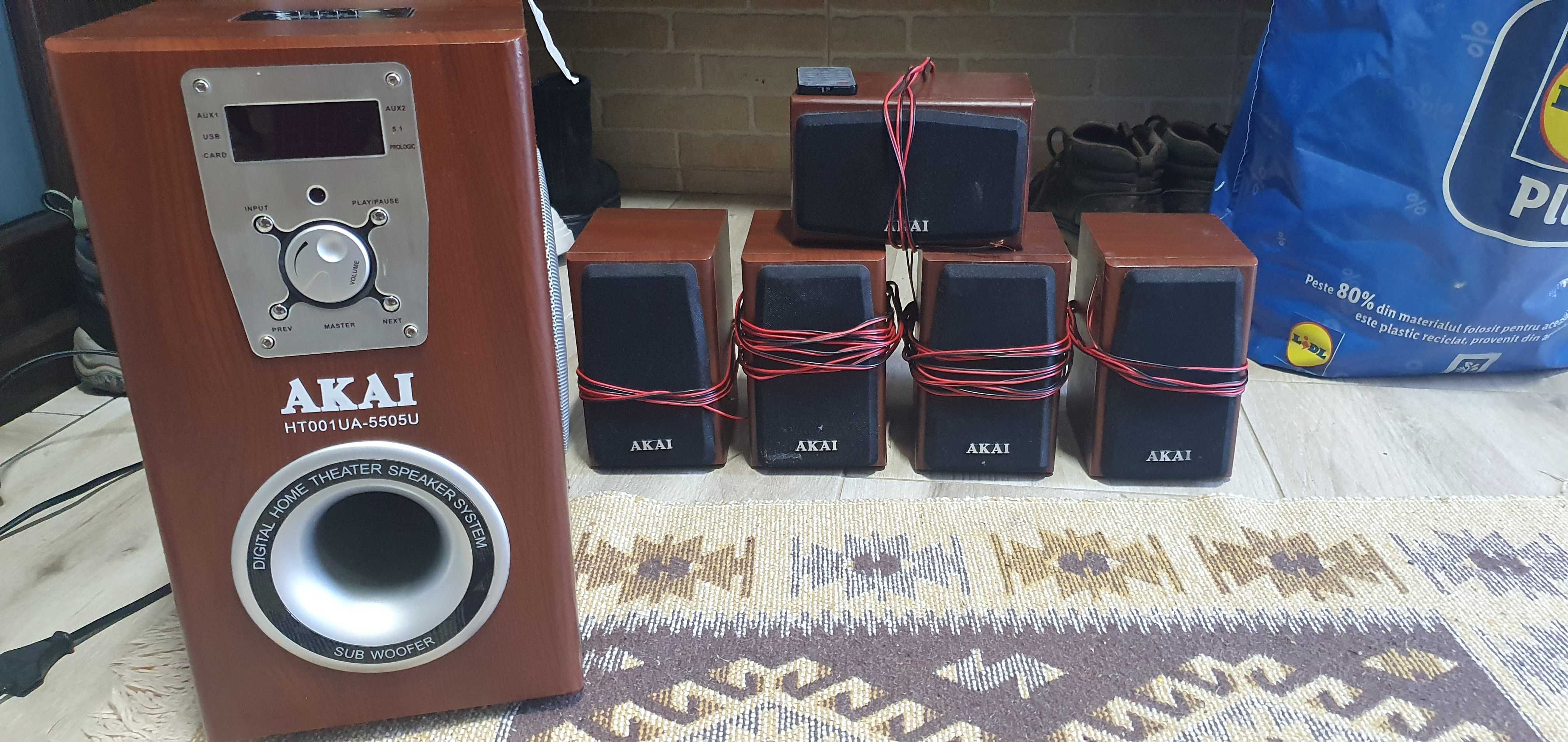 Sistem audio AKAI 5+1