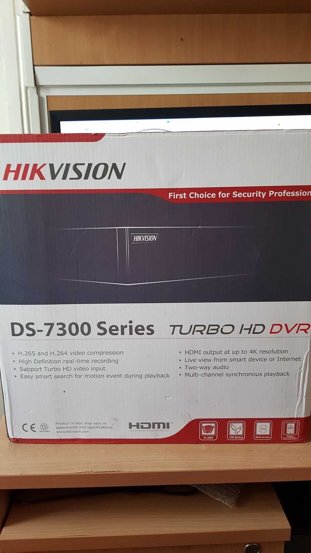 Продавам 16 канален HD-DVR рекордер Hikvision DS-7316HUHI-K4