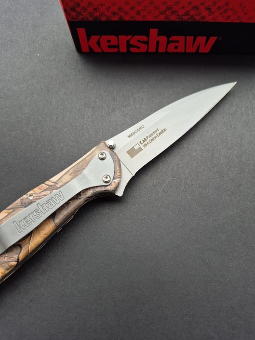 Сгъваем джобен нож Kershaw Leek Camo Assisted Flipper KS1660