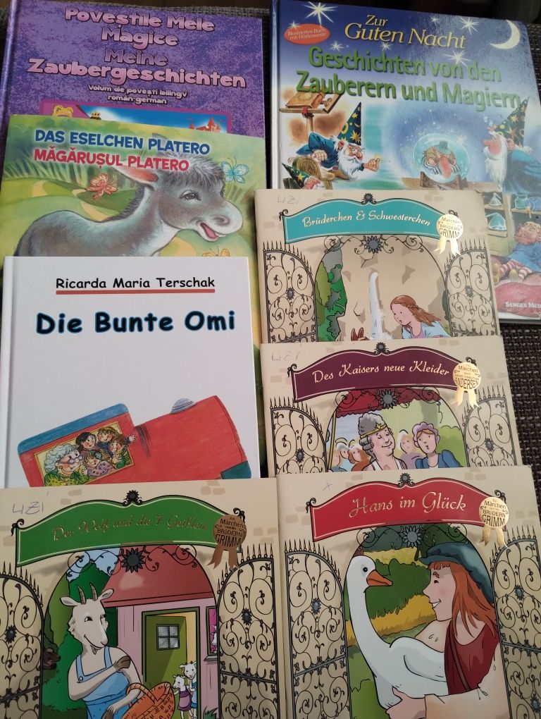 Lot 7 cărți povesti limba germana
