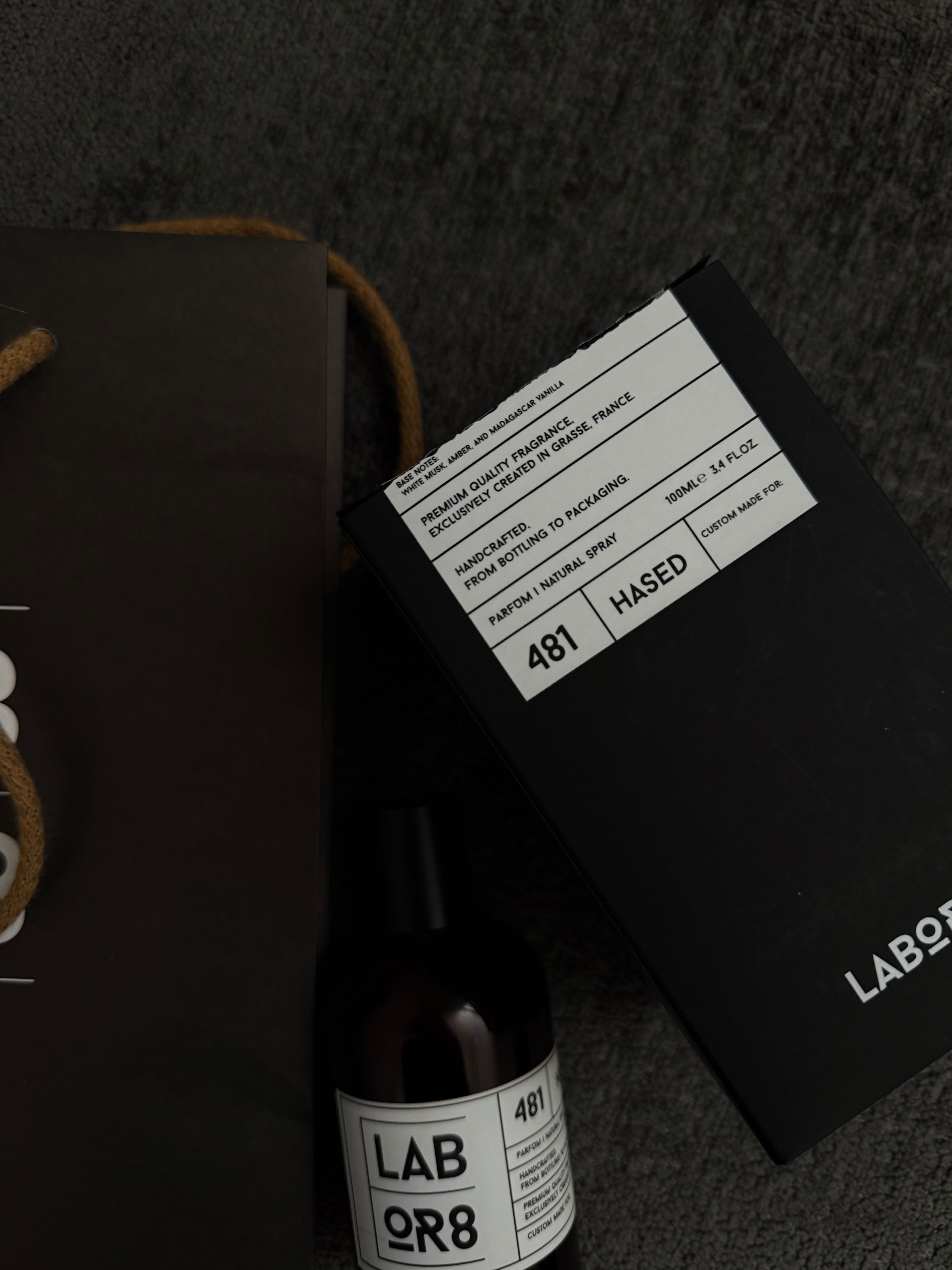 Labor8 Hased 100ml НОВ парфюм