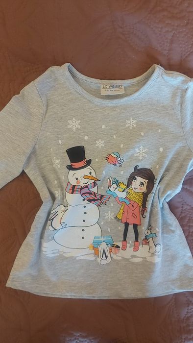 Детска рокля Chicco 4г и сладки блузки 4-5г