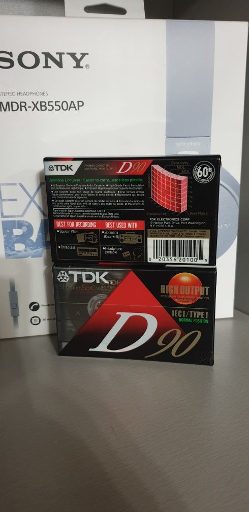 Продается аудио кассеты TDK D 90