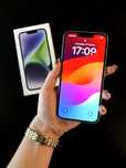 iPhone 14 – 128GB, Purple | Отлично състояние + подарък