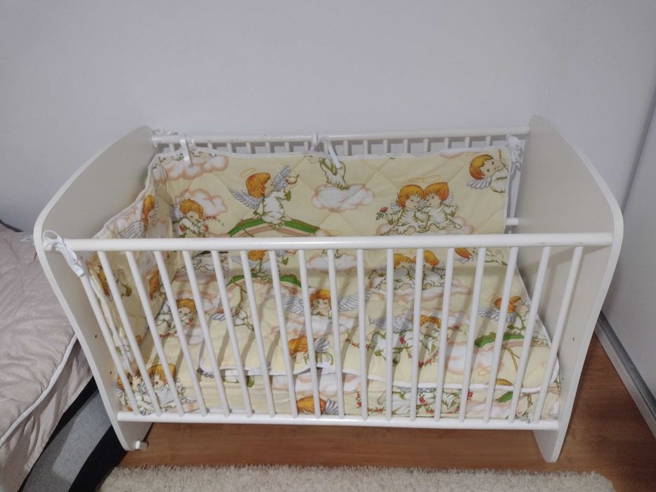 Patut pentru copii , cu sertare si saltea