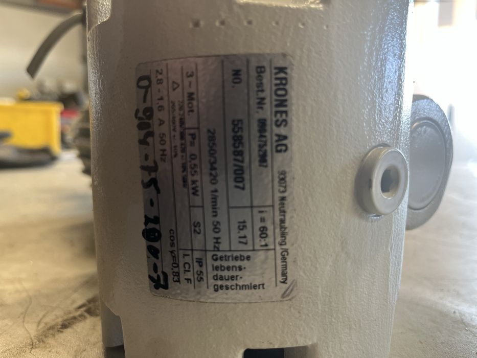 Motor electric de 0,55 kw cu reductor