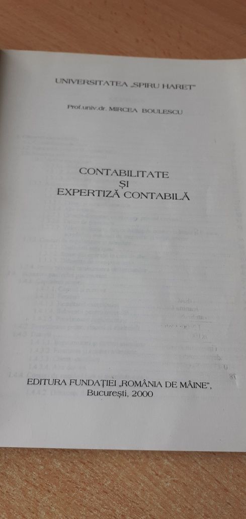 Contabilitate si expertiza contabila, Mircea Boulescu,2000