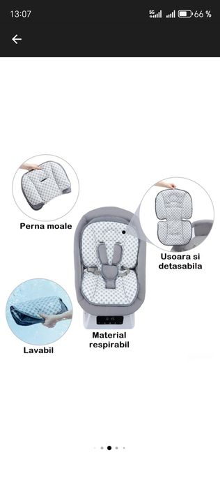 Vând două leagăne pentru bebeluși că noi , nefolosite.