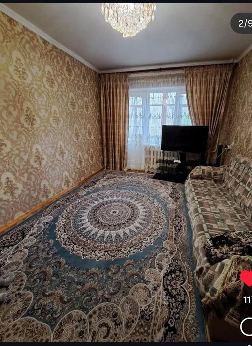 Четырехкомнатная комната в 8 микр.