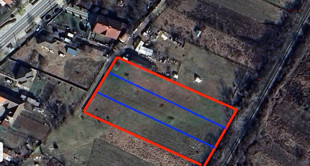 Teren de vanzare Iezureni-Targu Jiu-1600 mp 28.000 euro-16m deschidere