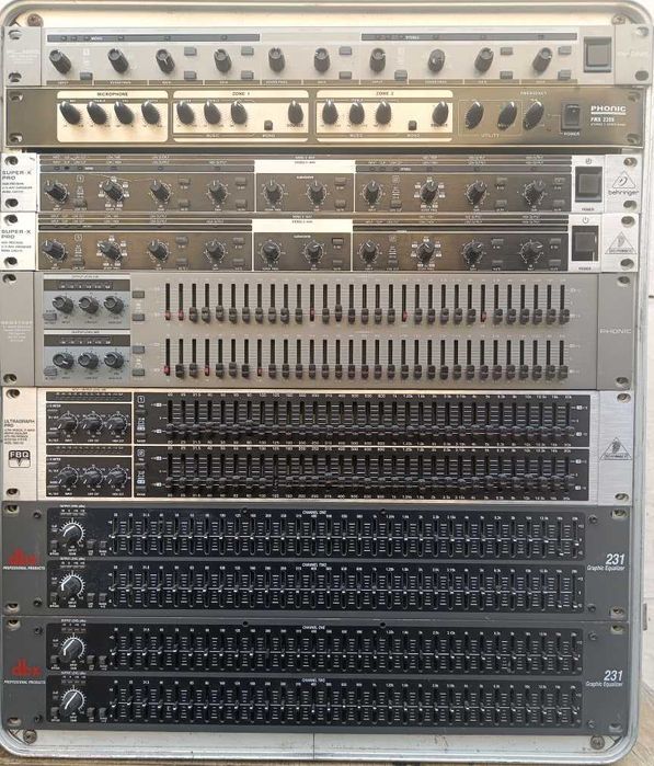 Приборы для обработки звука рэковые