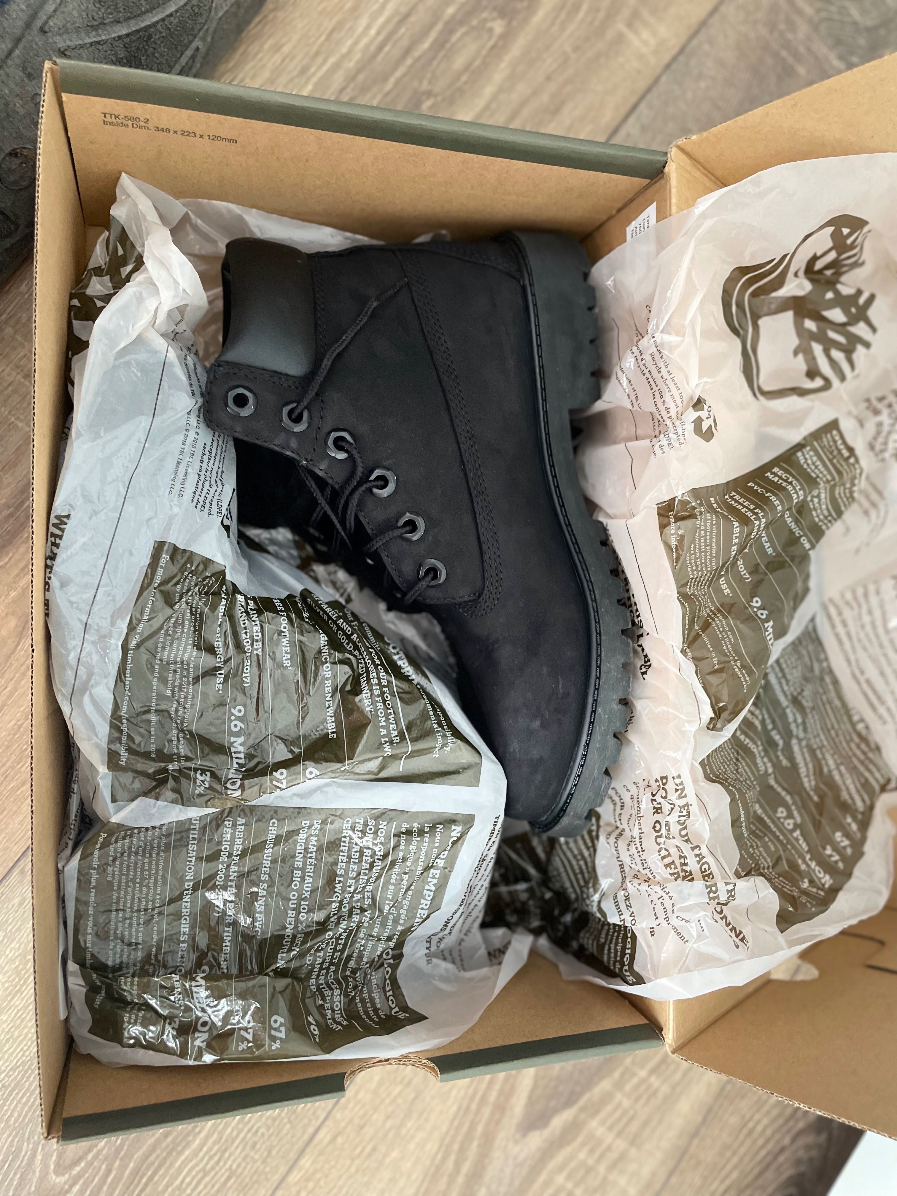 Bocanci de piele Timberland