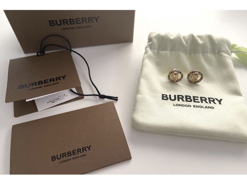 Оригинални обеци Burberry