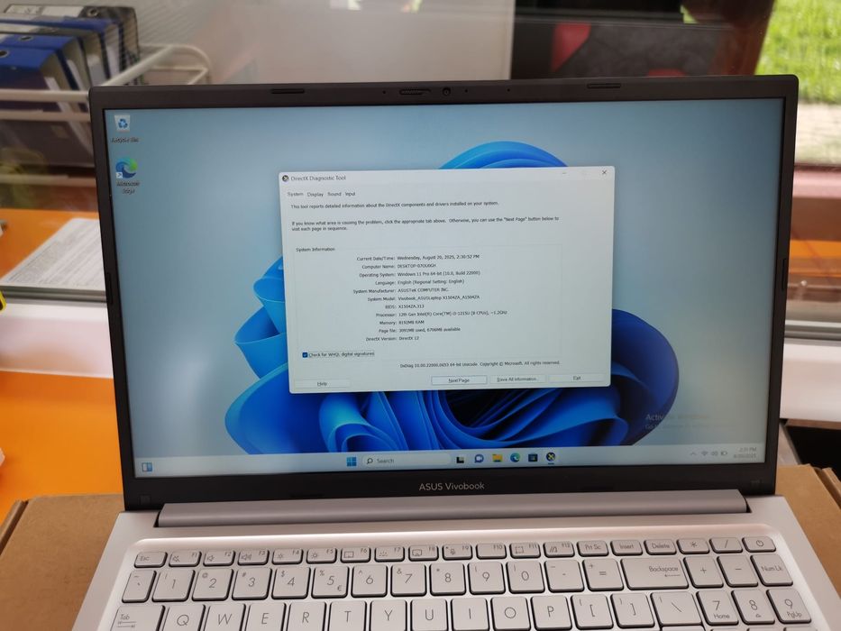 Laptop Asus Vivobook
