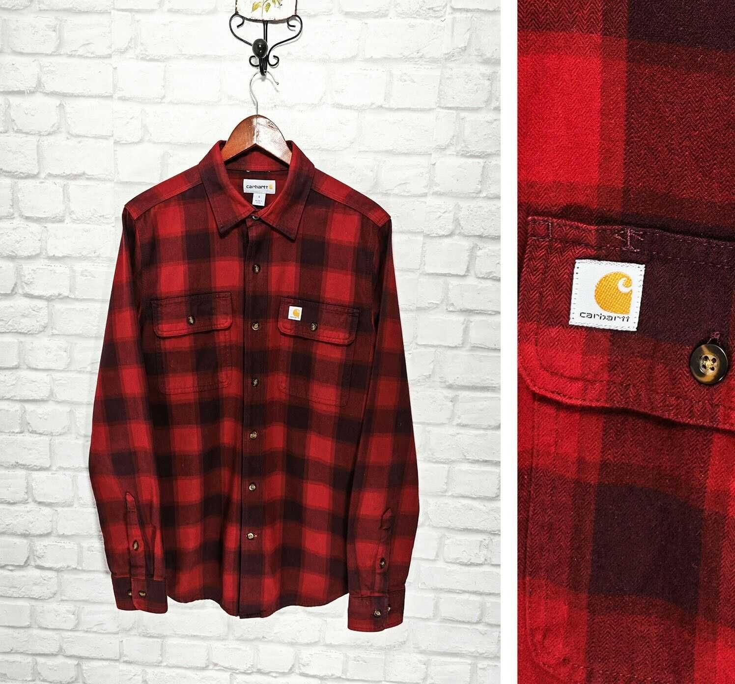 Carhartt Lumber Jack Оригинална мъжка риза размер S / M