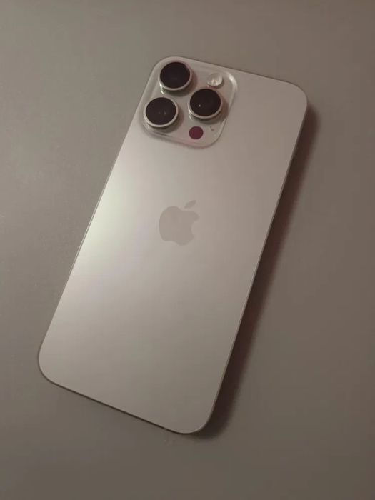 iPhone 15 Pro Max 256GB White Titanium 10/10 11 12 13 14 16 Samsung S