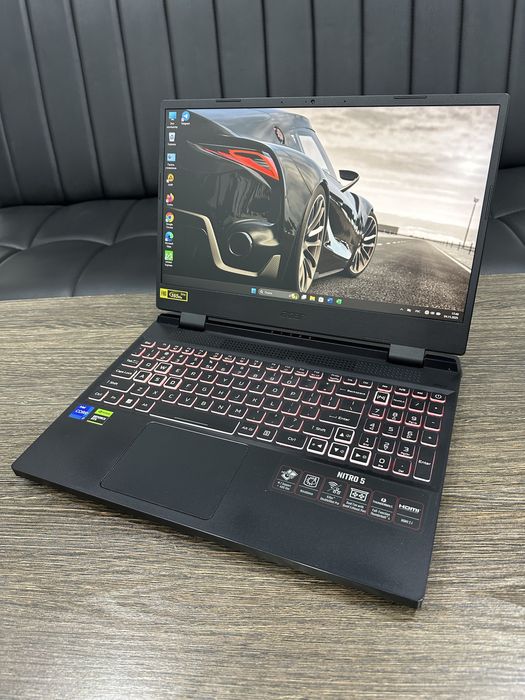 мощный 16-ядерный i7 ноутбук Acer Nitro, RTX 4060 8GB
