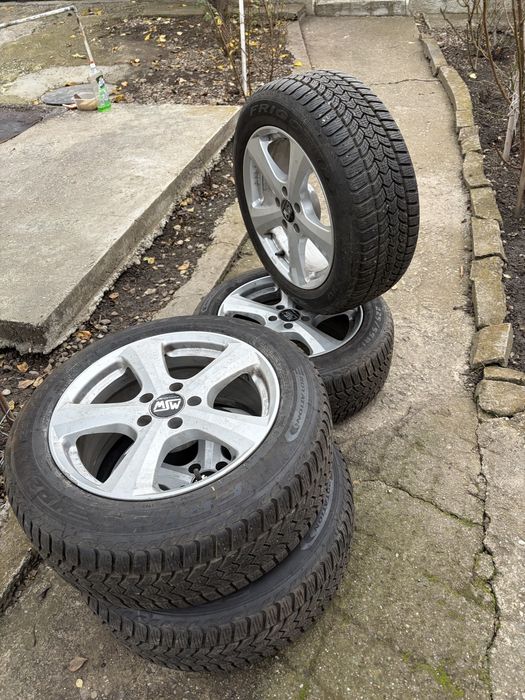 Jante MSW 19 cu cauciucuri de iarna Debica