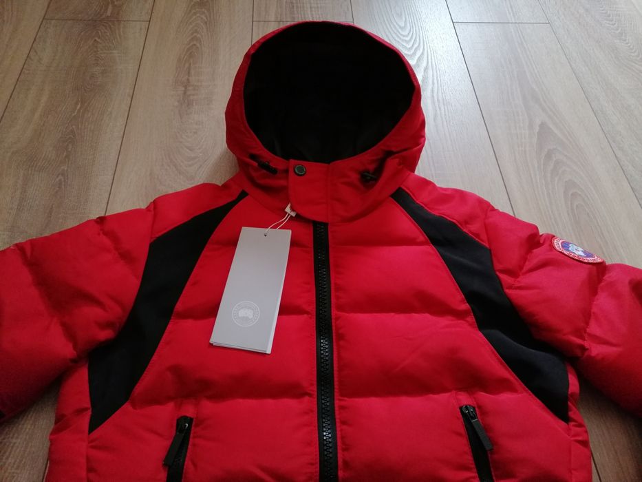 Canada Goose мъжко зимно яке в червен цвят S M L