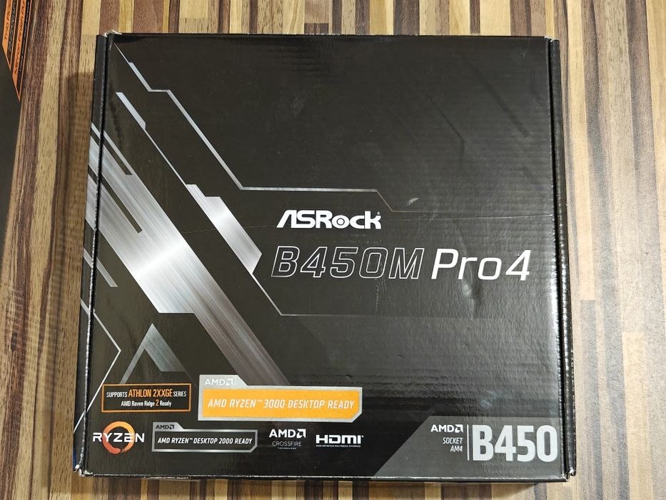 ASRock B450m Pro4 + Ryzen 5 5600x + TFORCE DDR4 16GB 3200mt/s CL16