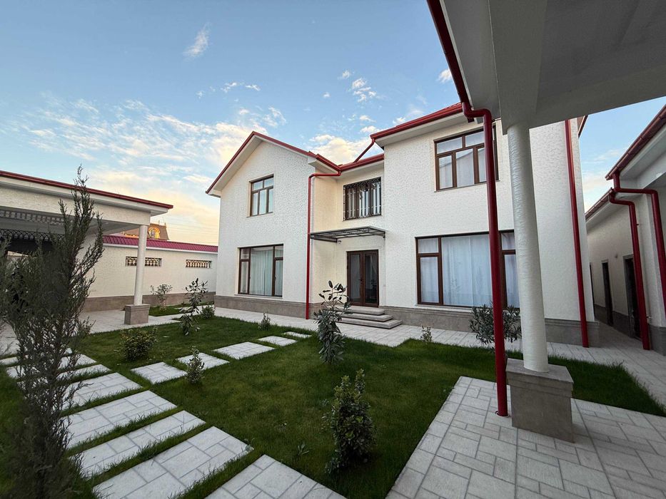 Юнусобод Хасанбойда тайёр янги ховли сотилади 4 соти 5 хона 2 зтаж