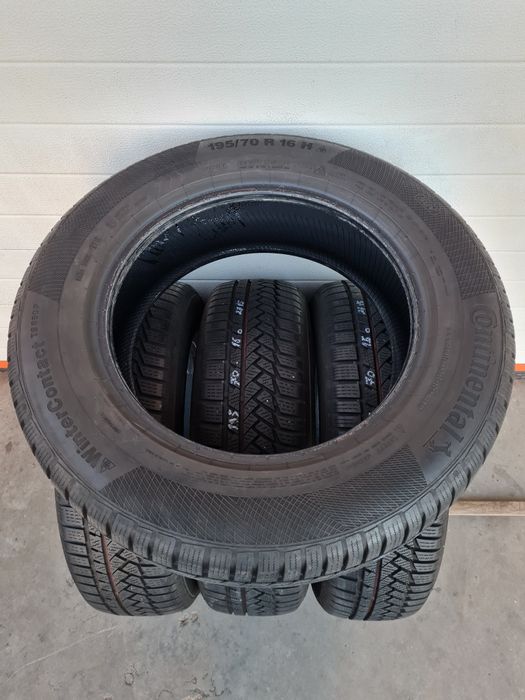 Зимни гуми 4 броя CONTINENTAL WinterContact TS850P 195 70 R16 дот 2715