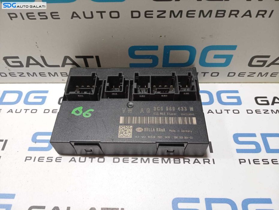 Unitate Modul Calculator Control Confort Comfort Volkswagen Golf 5 2004 - 2008 Cod 3C0959433M [M4334]
