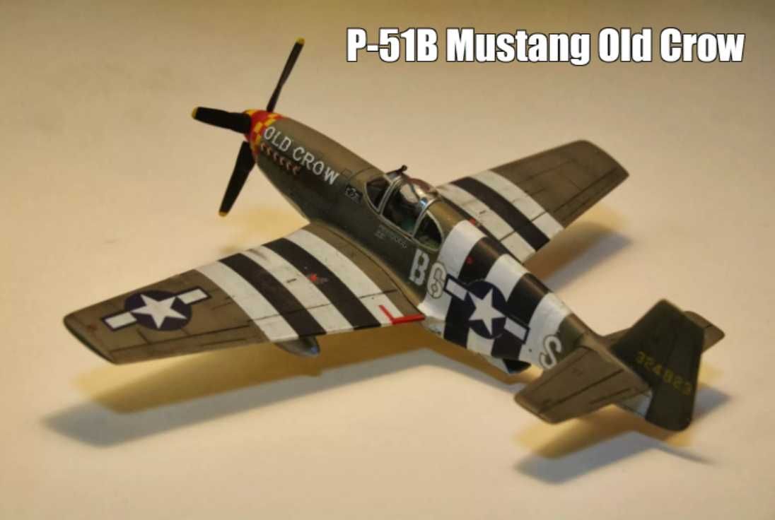 сборная модель самолёта Mustang 1/72 NOVO наглядное пособие в клуб!