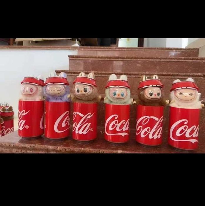 LABUBU Coca-Cola / Лабубу Кока-Кола плюшени ключодържатели POPMART