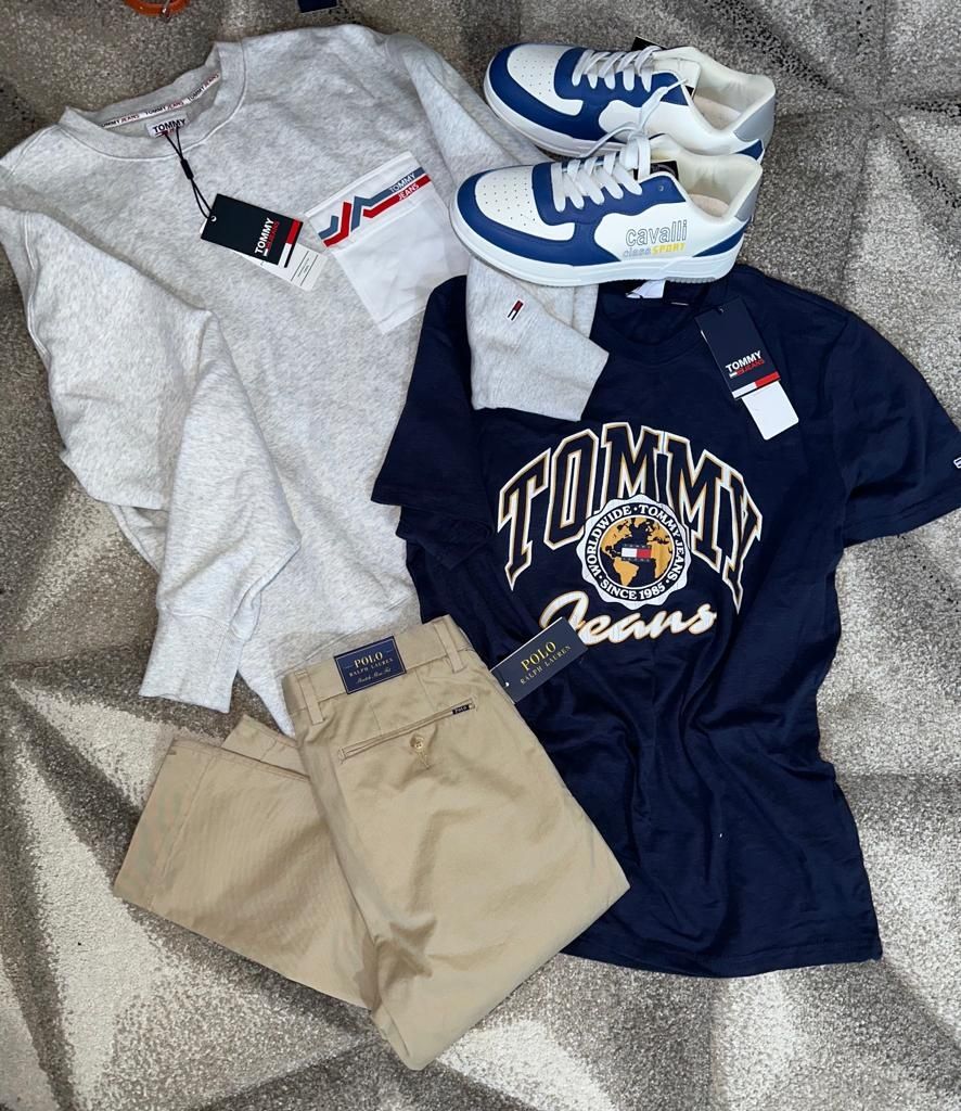 Lot haine outlet mix Tommy Hilfiger dama si barbat colectie noua