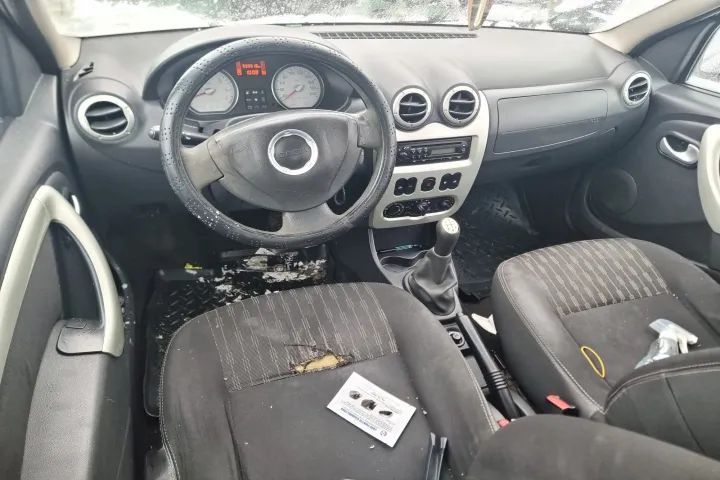 motor fara anexe cutie de viteze viteza manuala  5 trepte turbina injectoare clapeta acceleratie galerie admisie evacuare pompa vacuum servodirectie amortizor arc stanga dreapta fata spate Dacia Logan 1 facelift, 1.5 dci 75 cp cod K9K892 Euro 5
