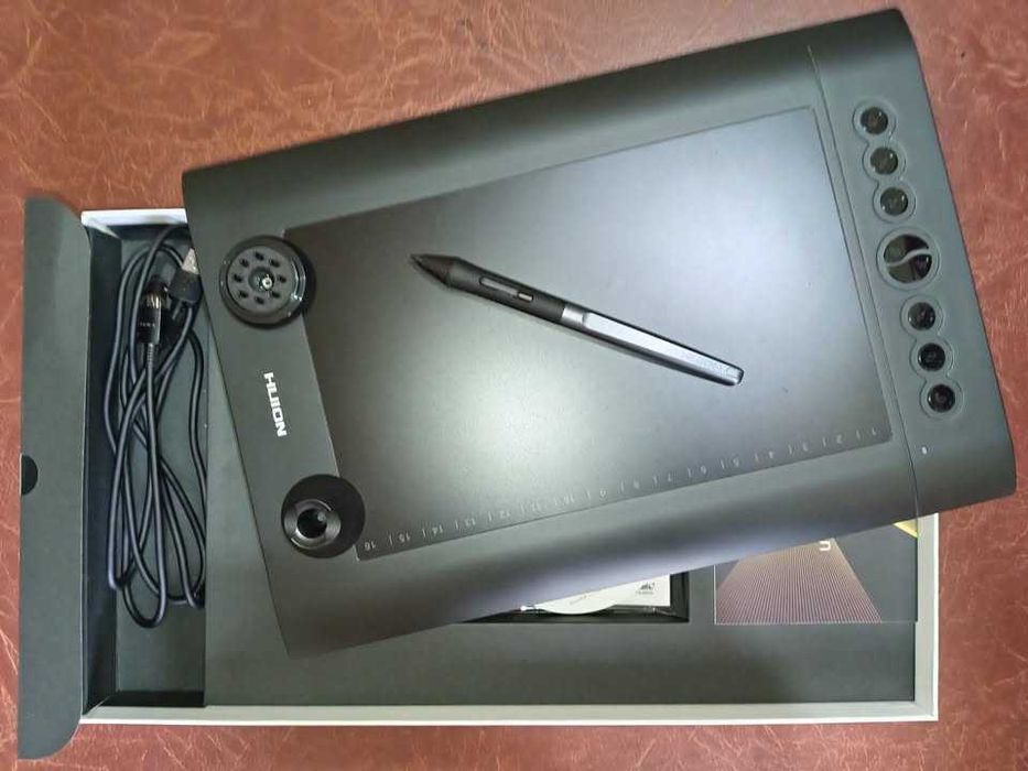 Tableta grafica HUION Inspiroy H610PRO V2 USB, Negru