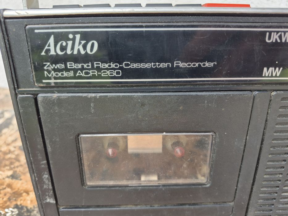 Radio Casetofon Aciko model  ACR-260 made in japan