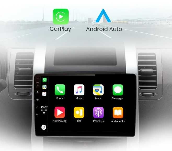 Navigatie Android  Nissan X-TRAIL T31 , Carplay ,Android auto + Camera
