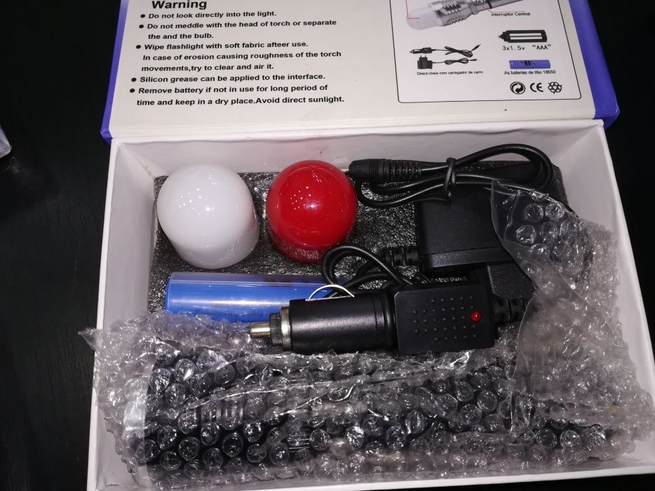 Lanterna Profesionala Led CREE Cu Lupa Si Magnet