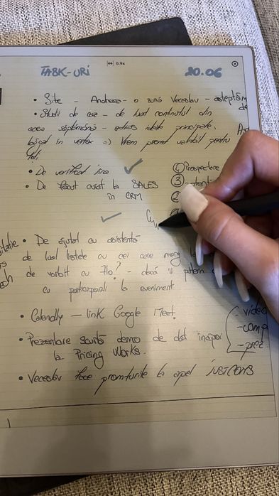 Tableta Remarkable Pro + Pen Plus + Husa originala