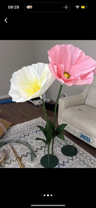 Цветы декор для фотозоны