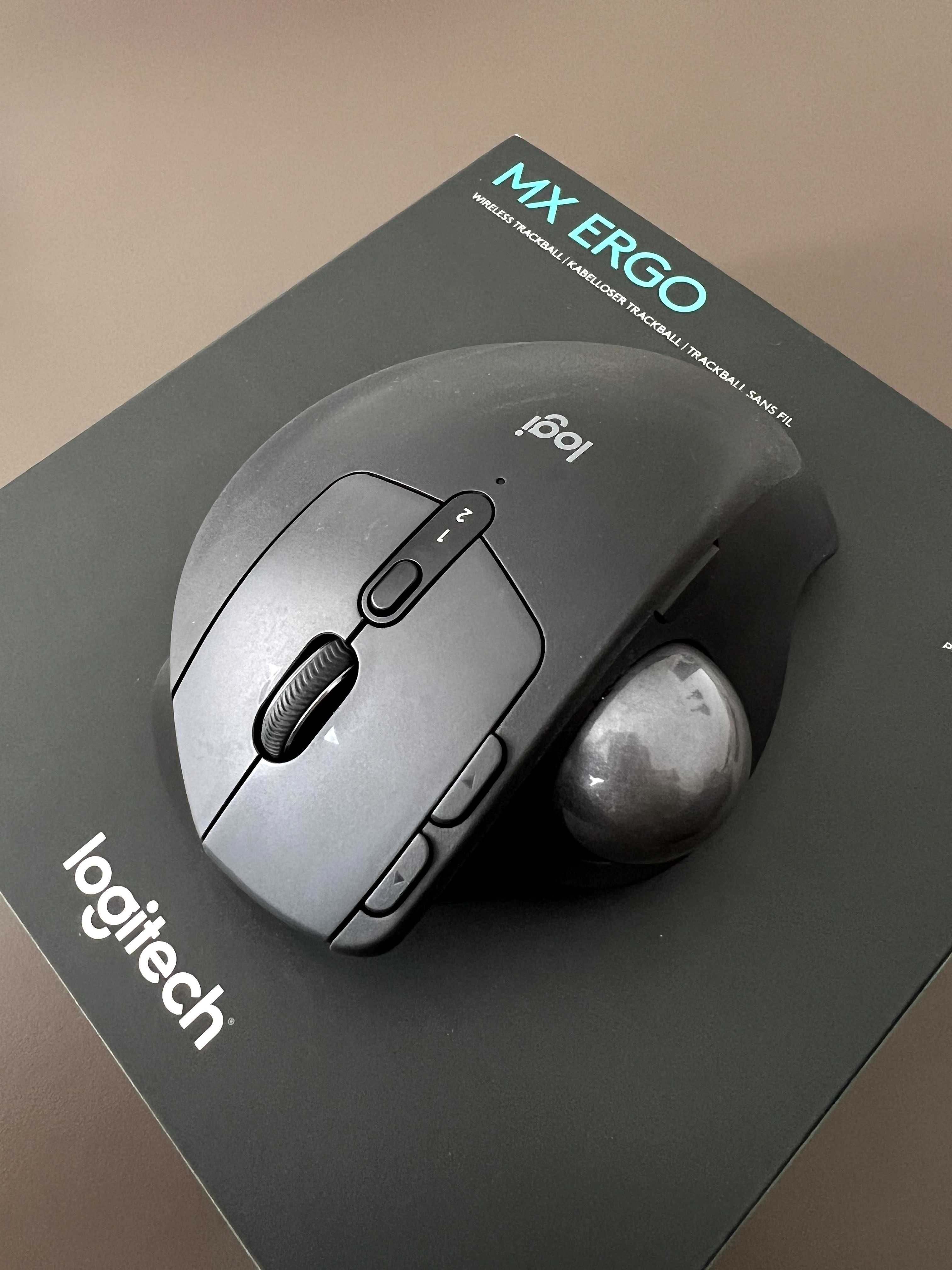 Logitech MX ERGO Advanced Wireless Trackball Mouse