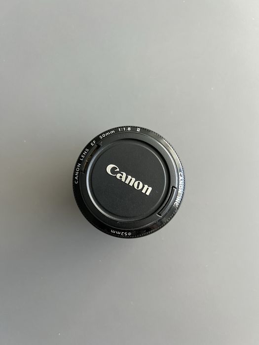 Обектив Canon EF 50mm 1:1.8 II