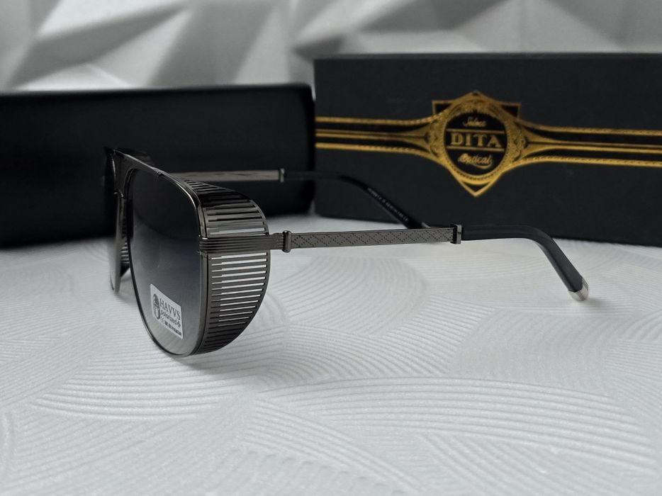 Мъжки слънчеви очила dita с капаци отстрани с поляризация