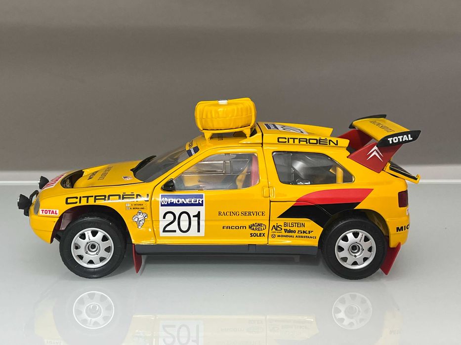 Macheta Auto 1/18 Solido Citroen ZX Rallye Raid 1992