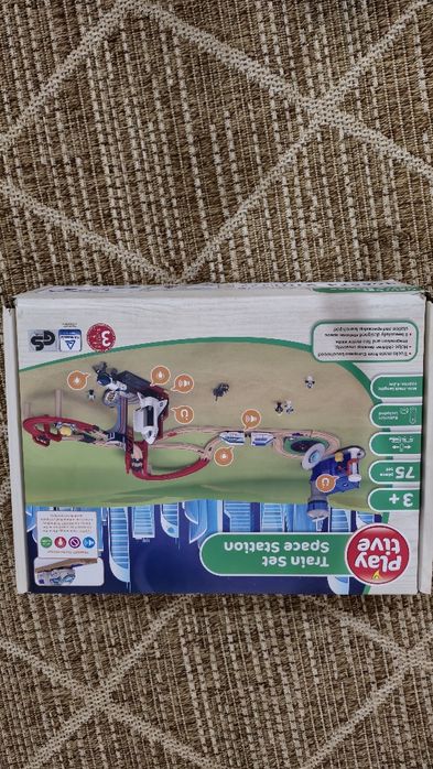 Set de tren stație spațială Playtive