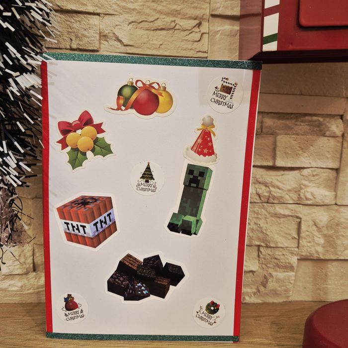 Коледни картички Майнкрафт