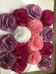 Floricele din material
