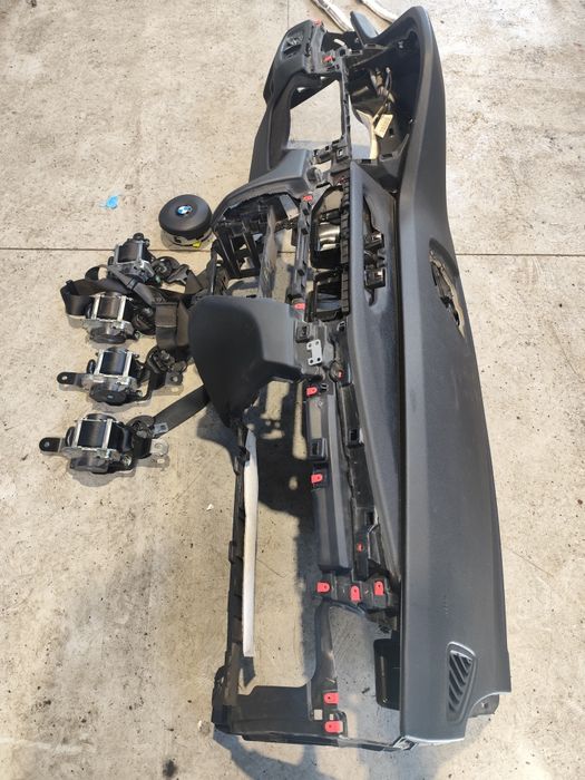 Kit airbag planșa bord BMW X5 f15 și X6 f16 cu hud. Fara cusătură